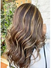 エントランスデパーチャー(ENTRANCE DEPARTURE) 【YuKuRu HAIR FACTORY】ハイライトカラー