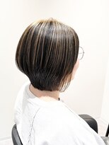 ストフ(stof)&nbsp;ショートボブ/アンブレラカラー/丸みショート