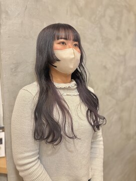 ヴィックス クリスタル(VIC’S crystal) 姫カット×ぱっつん前髪　AKANE