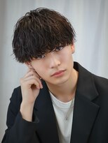 オーシャントーキョー 仙台(OCEAN TOKYO)&nbsp;シャドウパーマ波巻きスパイラルショートマッシュツーブロック