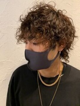 ソレイユ シンサカエ(SOLEIL SHINSAKAE) 伸ばしかけもおしゃれ♪ウルフパーマ☆