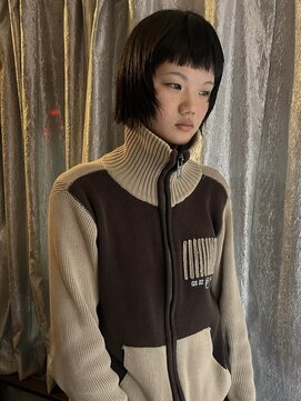 シゼン(SHiZEN.) オン眉ミニボブ