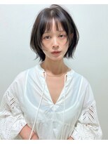 アクシス 栄店(`AXIS)&nbsp;高木ワンホンレイヤー/イメチェン/ダークブルー/栄矢場町