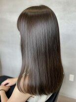 ウルプラスアイ(URU+ai) 髪質改善カラー×縮毛矯正◎まとまる艶髪ストレート