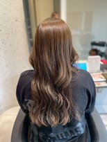 アース 南福島店(HAIR&MAKE EARTH) オリーブアッシュで透明感のあるカラーに