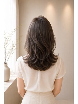 ラクヘアー 明大前(rakhair) 柔らかブラウンカラー