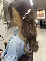 リアン(Lien)&nbsp;インナーカラー/イヤリングカラーで透明感抜群ベージュ