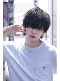 韓国風ナチュラルマッシュ ニュアンスパーマ カルマバング