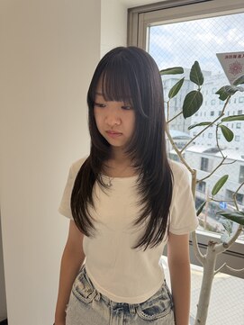ビビディ バビディ ブー 河原町三条店(Bibbidi.bobbidi.boo) ▽ハッシュカット/レディース/ロング
