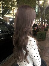 カミノア 銀座店(CAMINOIA)&nbsp;透明感 チョコレートベージュ 秋のトレンドカラー ロング