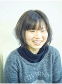 おとな可愛いボブ