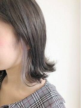 ウィル 都島店(WiLL) 20代30代40代大人可愛いインナーカラー×切りっぱなしボブ