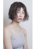 【MAULOA】巻き髪デジタルパーマボブ