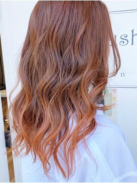 ハシュハシュ(hush-hush) バレイヤージュロング