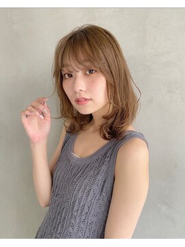 アメリ 新宿(Ameri) Ameri 大人っぽモテミディ　イルミナカラー【新宿】