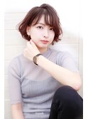 [OCEAN Hair&Life藤原純] 無雑作カールショートボブ☆