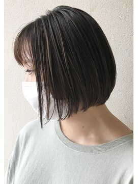 オウルヘアー(Owl hair) ストレートボブ