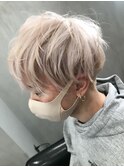 MEN’S HAIR/ベージュ/シルバーカラー/ホワイトグレージュ