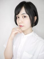 シュシュ(shushu)&nbsp;黒髪大人前髪ショート　【有海一生】/シースルー/髪質改善