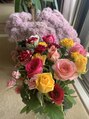 モニカ ヘアー(monica Hair)&nbsp;お花が大好きで家には花を飾って日々の疲れから癒されてます♪