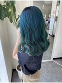 エメラルドターコイズグラデーション