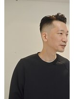 ザワイケーピー(THE YKP)&nbsp;フェード　サイドパート　パーマ　バーバー　理容室