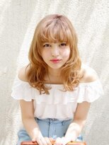 オーブ ヘアー グロー 橋本店(AUBE HAIR grawe)&nbsp;【AUBE HAIR】ハイトーン×パーマスタイル