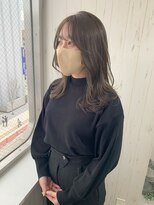 エフバイラブランシュ 大宮東口店(ef by La Blanche)&nbsp;大宮/ショコラベージュ/ボブルフ/カール/ベビーバング