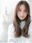 かきあげ前髪大人かわいい小顔ウェーブ巻きa上尾20代30代40代
