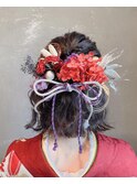成人式ヘアセット