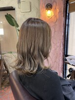 ロッソバイアルター 鎌取(ROSSO by aL-ter)&nbsp;【グレージュカラー/ボブウルフ/ココアベージュ】千葉香奈