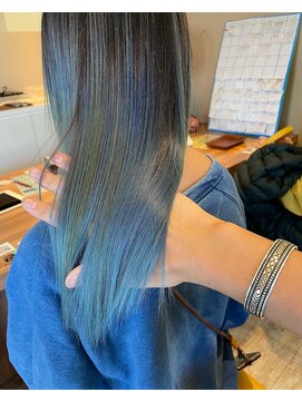 ヘアーテラス エム(hair terrace M) 【エアタッチ】ブルー