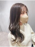 20代30代ナチュラルウルフ大人可愛いくびれヘアルーズヘア