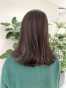 エアー 横浜(AIR) 【寺本】ミディアムハイライトヘア！