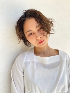 クオン 今泉(quon) 【DAISUKE】ニュアンスカールショート　-天神 今泉 薬院-