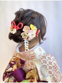 成人式ヘアセット