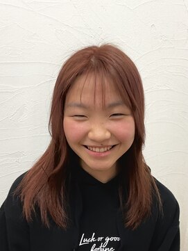 美容室 シック(Chic) ピンクベージュカラー