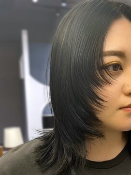 リノショアーズ ショウナン 辻堂店(RinoShores SHONAN) 大人可愛い大人美人ふんわりカール小顔カットショコラアッシュ