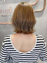 ロンド エスポワール 錦糸町(Lond espoir)&nbsp;武井デザインカラーオリーブベージュウェットヘアレイヤカット