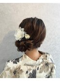 【tytto/大分/大分駅】ヘアセット+浴衣着付け