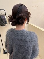 スニュウ(snuw)&nbsp;ヘアセット/韓国ヘア
