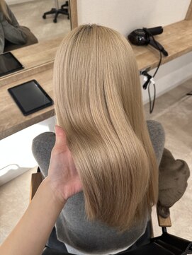 エンタリティ(entality) 髪質改善×ミルクティーベージュ