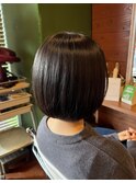 20代30代40代オススメナチュラルくびれボブ艶感