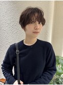 マッシュショートパーマ