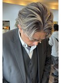 men'sバレイヤージュ風カラー 《山下 泰世》