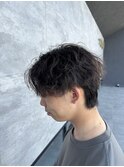 センターパートウルフツイストスパイラル