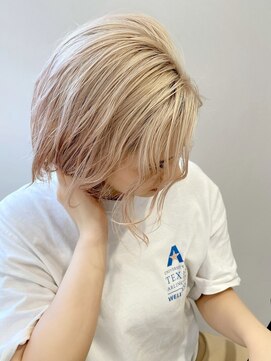 ソト 銀座(soto.) ハイライトカラー/くびれヘア/レイヤーパーマ/ミニボブ[銀座]