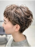 ピクシーショート ベリーショート ピンパーマ パーマ ベリショ