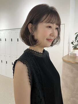 ノウハウ タニマチ(KNOWHOW tanimachi) ふわっとボブ/レイヤーボブ/グレージュカラー