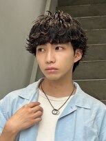 クロト(Clotho) 波巻き/スパイラルパーマツイストスパイラルメンズカットウルフ